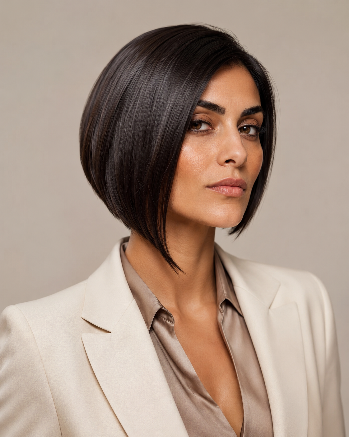 Contemporary Italian hair style